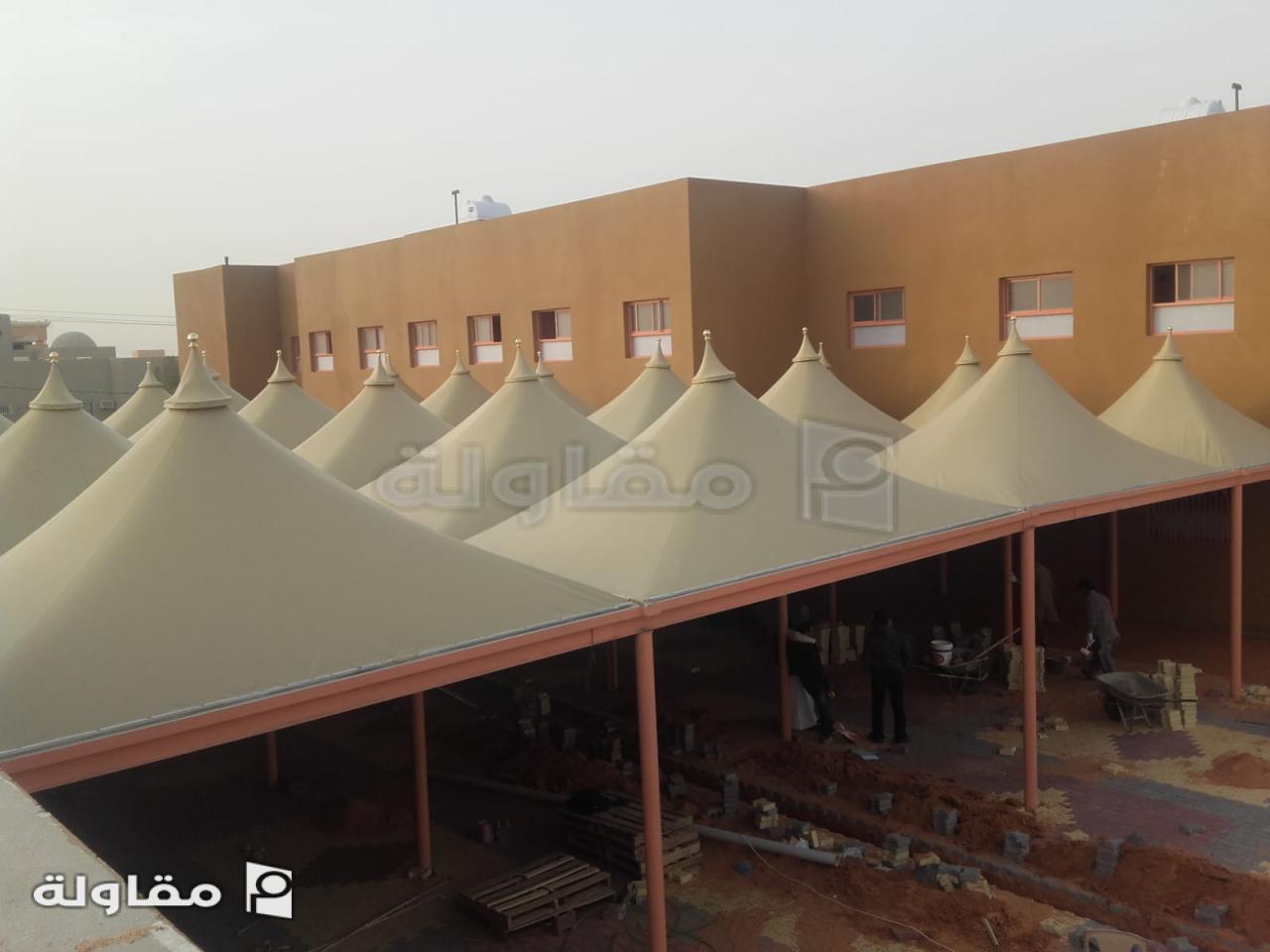 من أعمال تاج العزيزية للمقاولات