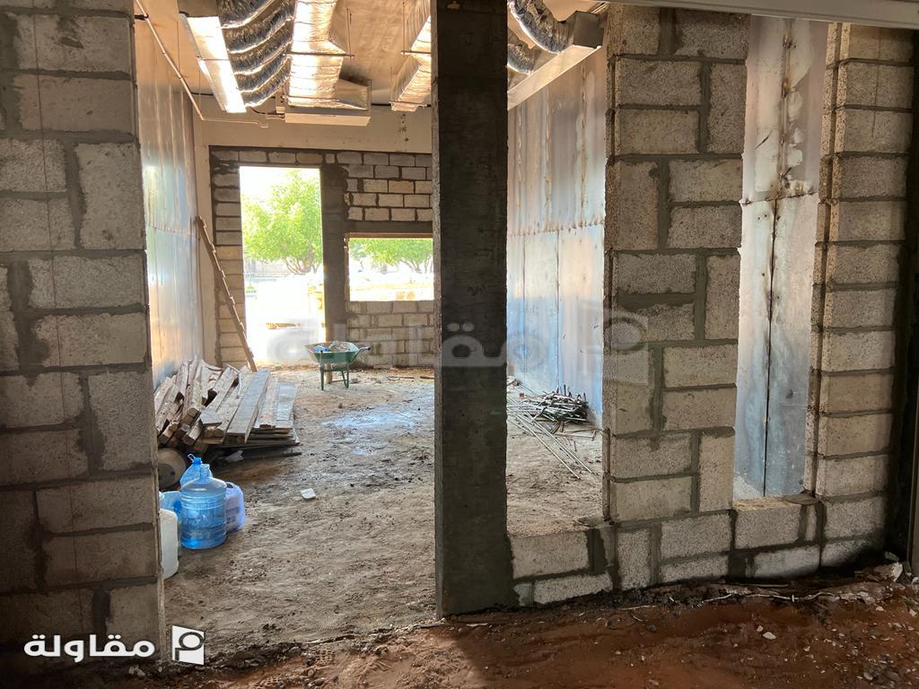 من أعمال مؤسسة سند العمران للمقاولات