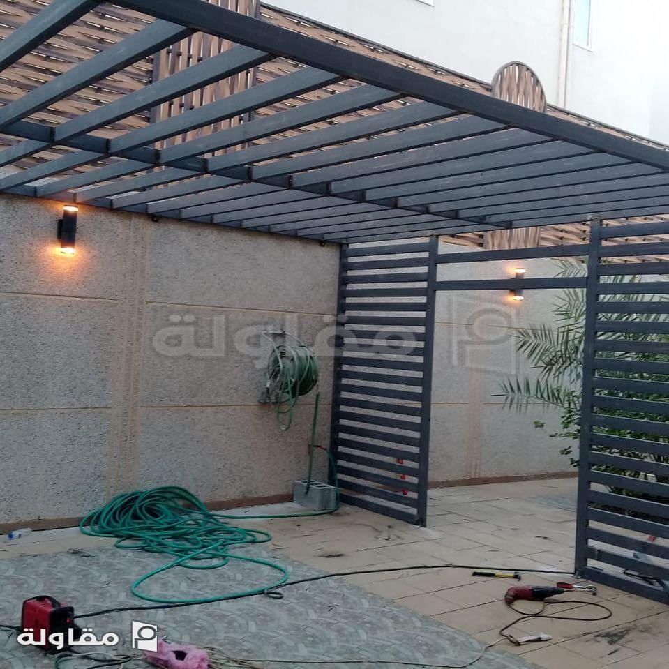 من أعمال احمد مظلات وسواتر هناجر