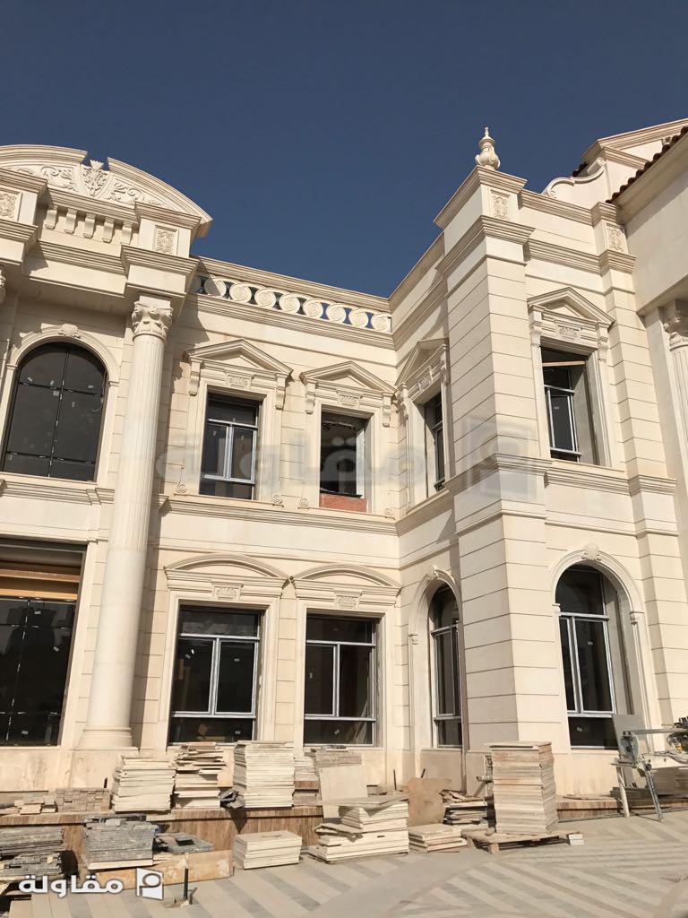 من أعمال ريتال الرياض تصميم وإشراف وتوريد وتركيب حجر ورخام