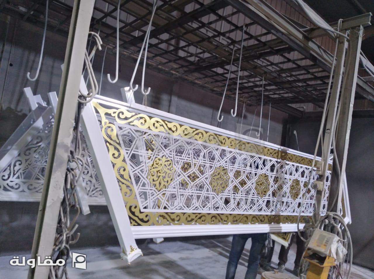 من أعمال مؤسسة جود العربية للالمنيوم و الحديد و الاعمال الخشبية