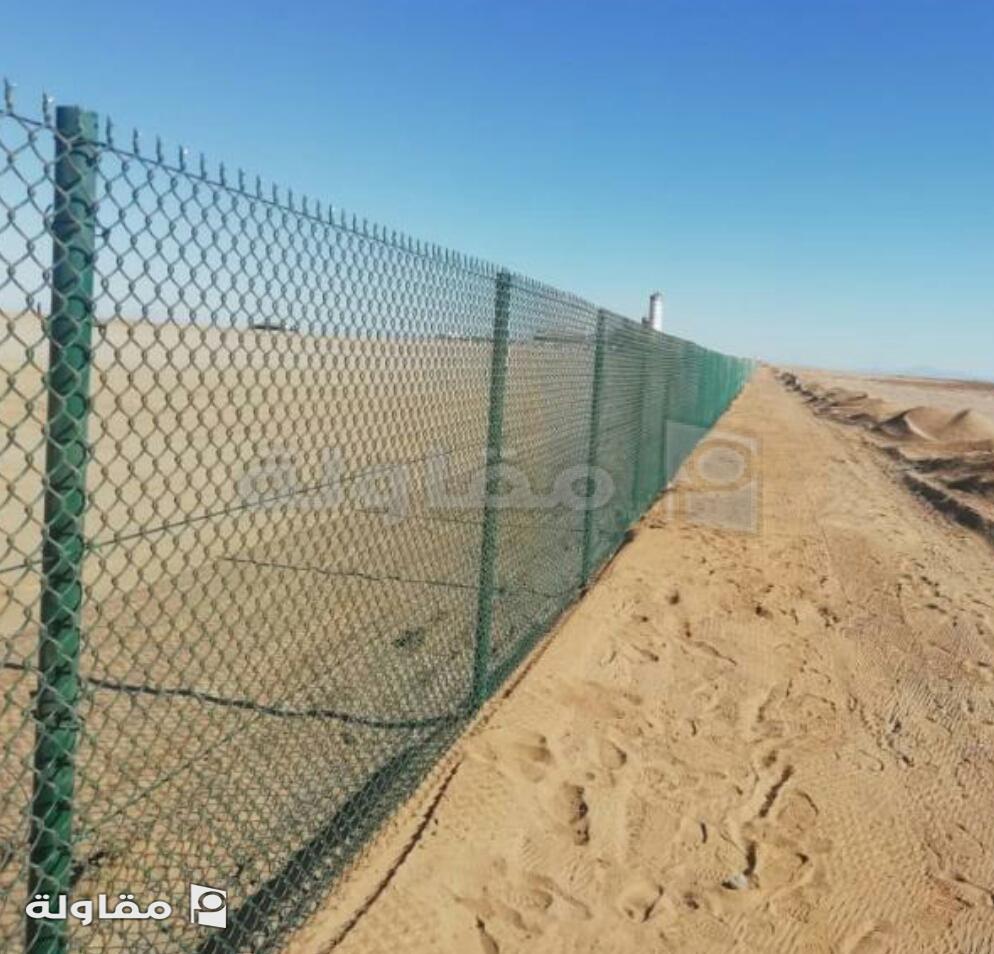 من أعمال مقاول اسوار شبك