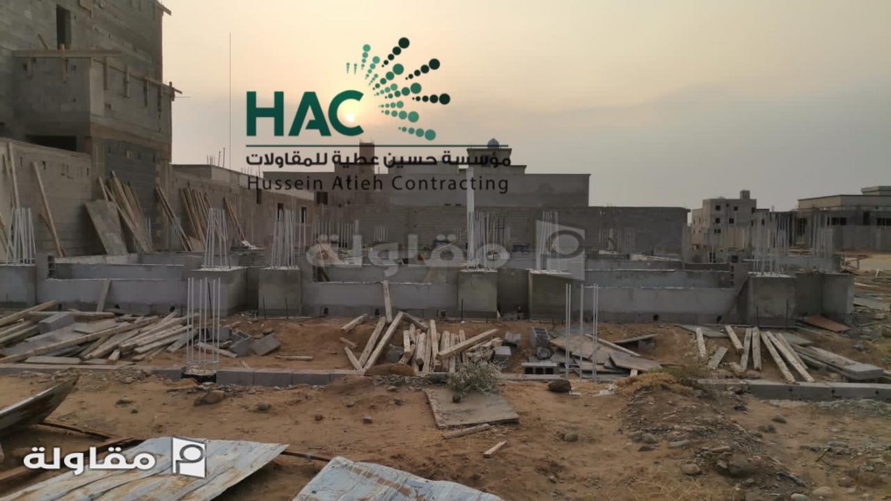 من أعمال مؤسسة حسين عبدالله عطيه للمقاولات