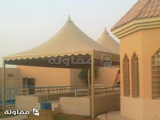 <p>مظلات بي في سي</p>