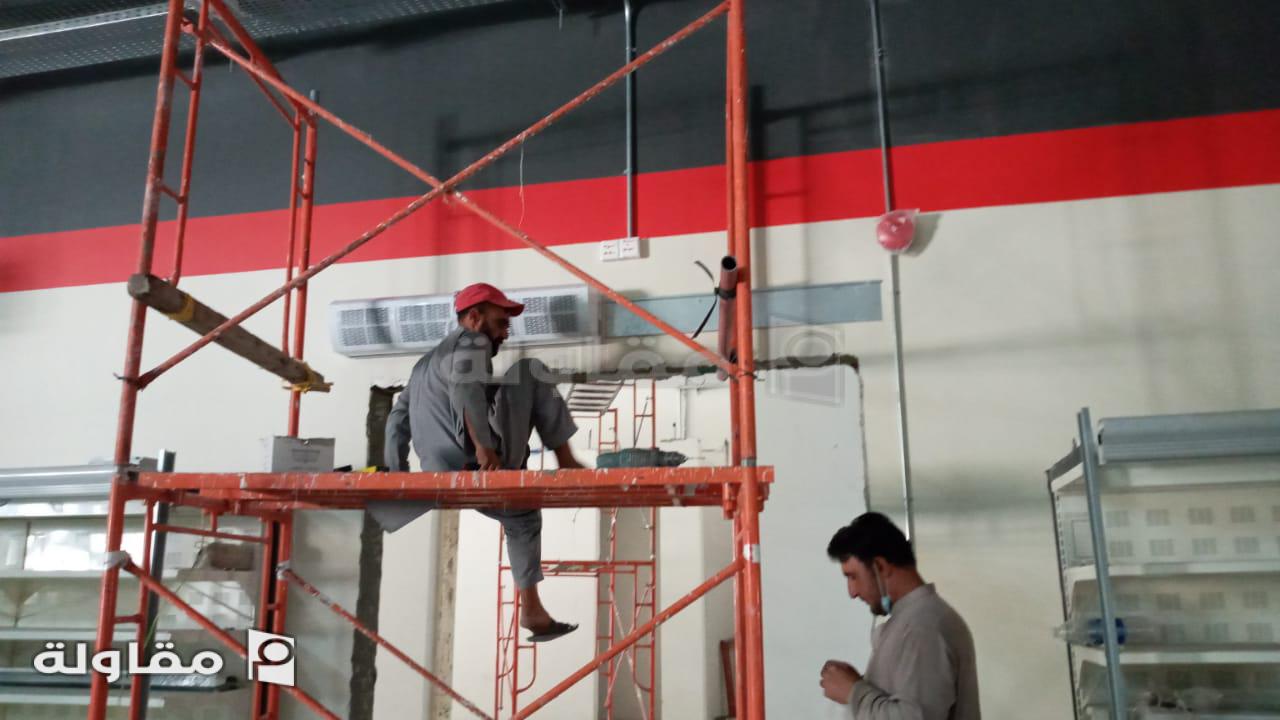 من أعمال شركة ابناء ابراهيم العضيبي للمقاولات