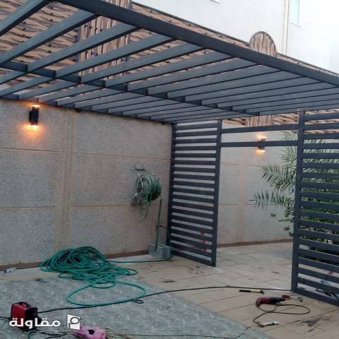 من أعمال احمد مظلات وسواتر هناجر