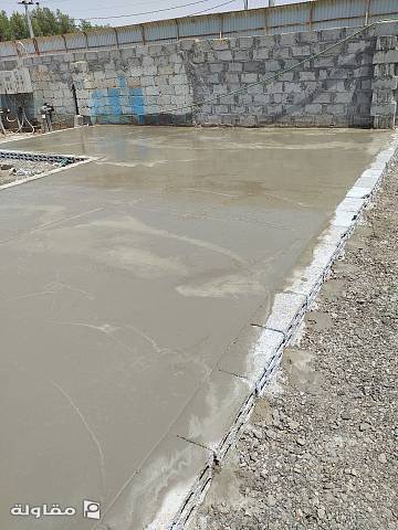من أعمال مقاول عام المهندس جهاد