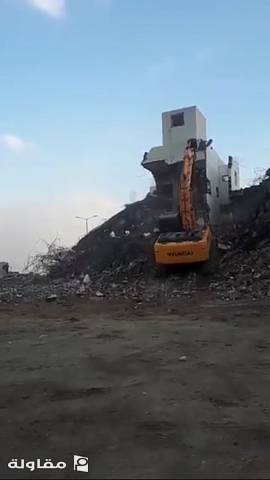 من أعمال عبد الرحمن مقاول تكسير جبال وهدم وازاله المباني