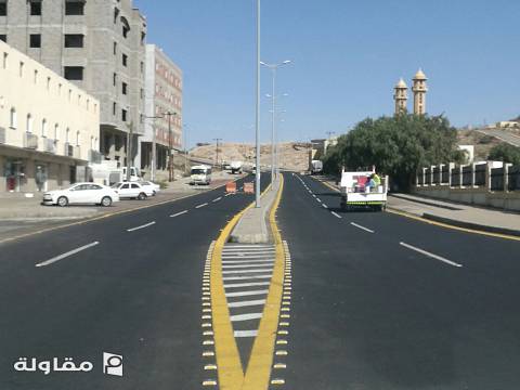 من أعمال مهدي موسى للمقاولات وأعمال الأسفلت