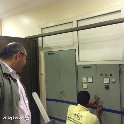 من أعمال مؤسسة ديزاين للمقاولات ،كهرباء