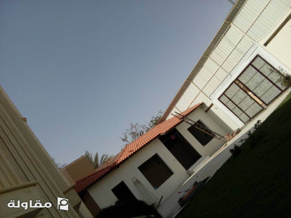 من أعمال عطية للمقاولات (جي ار سي)واعمال القرميد