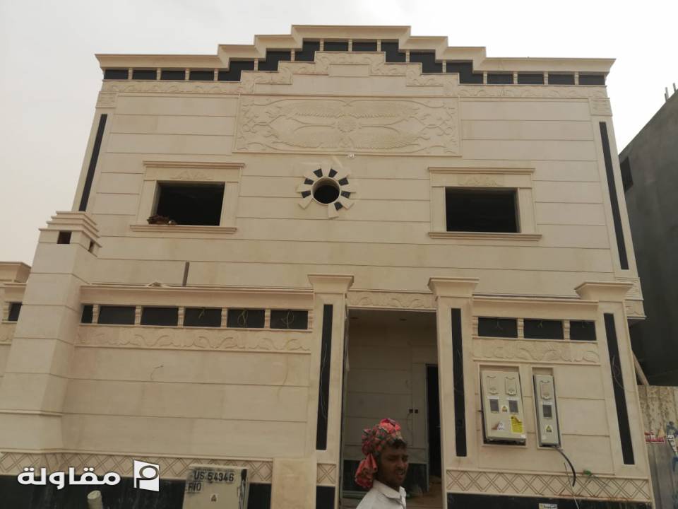 من أعمال محمد الأحمد للديكورات الخارجية