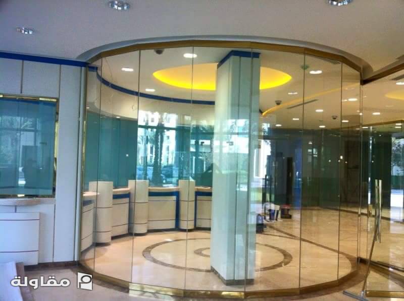 من أعمال الزجاج السكريت المراياللمقاولات العامة