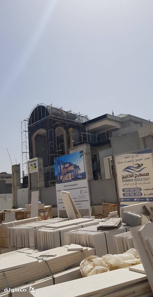 من أعمال ابراهيم محمود للقرميد والجبس بورد