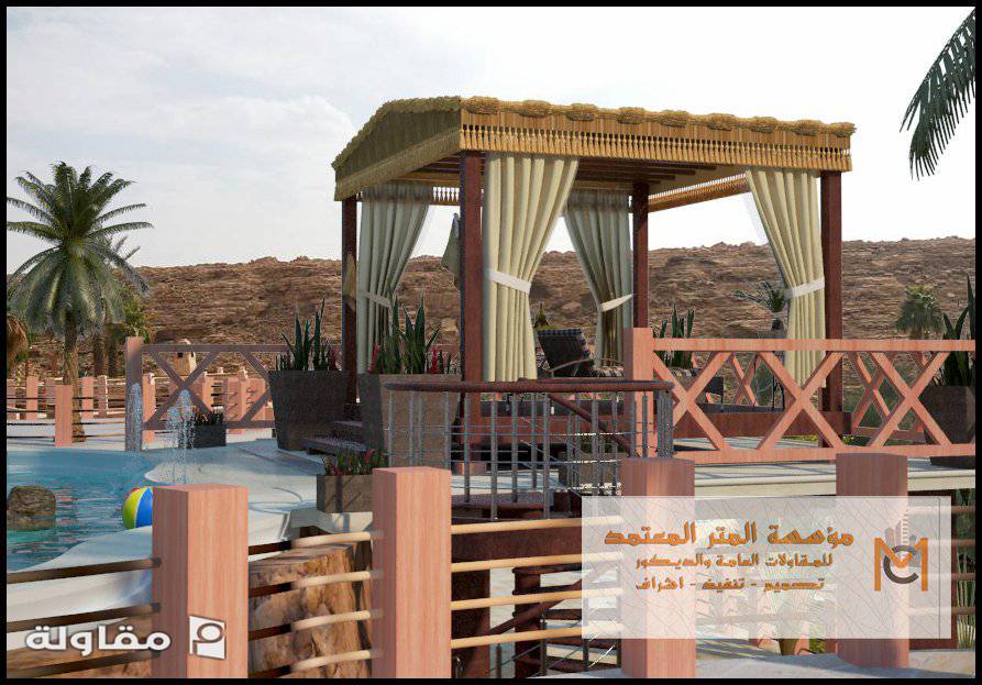 من أعمال مؤسسة المتر المعتمد للمقاولات العام ( تصميم - تنفيذ - اشراف )