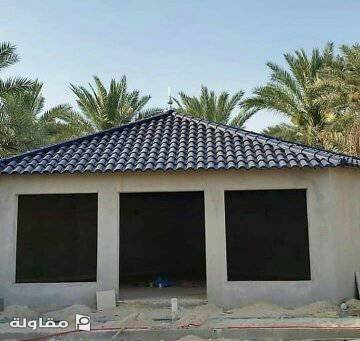 من أعمال مقاول عام. #عظم_بالمواد_تشطيب_ترميم_مظلات_سواتر_هناجر_قسم_خاص_بالدهانات