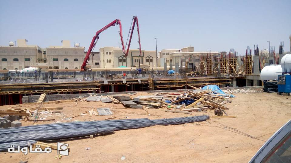 من أعمال مؤسسة حميد السهلي للمقاولات