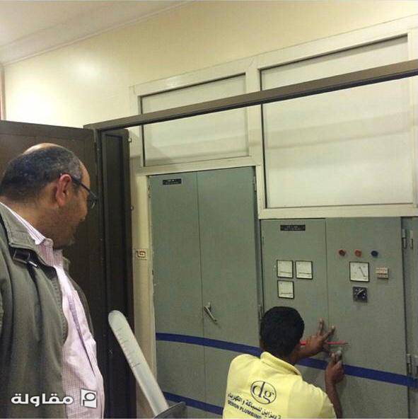 من أعمال مؤسسة ديزاين للمقاولات ،كهرباء