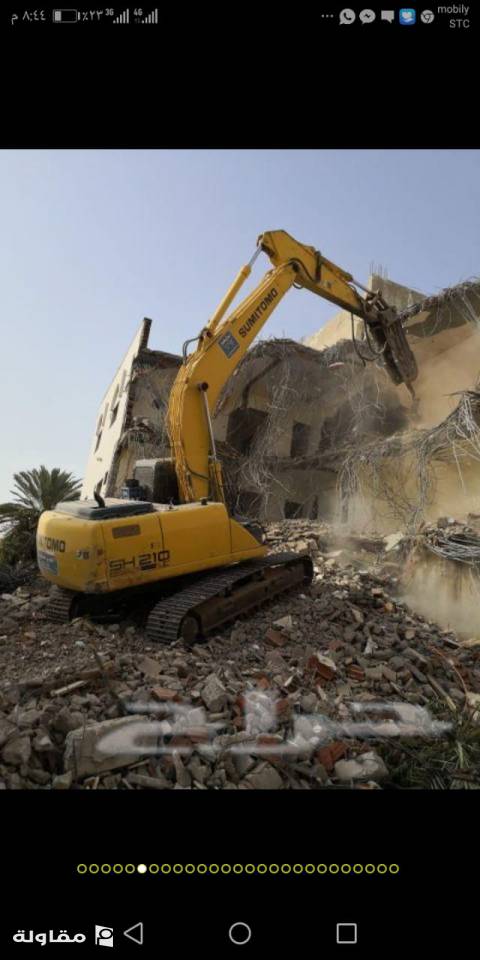 من أعمال ابراهيم العرام مقاول هدم وشراء سكراب